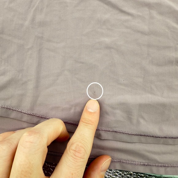 Lululemon Sculpt Tank Top‎ Lavender Lux Women 14 Mesh Athleisure W1FM4S *READ - Picture 8 of 8